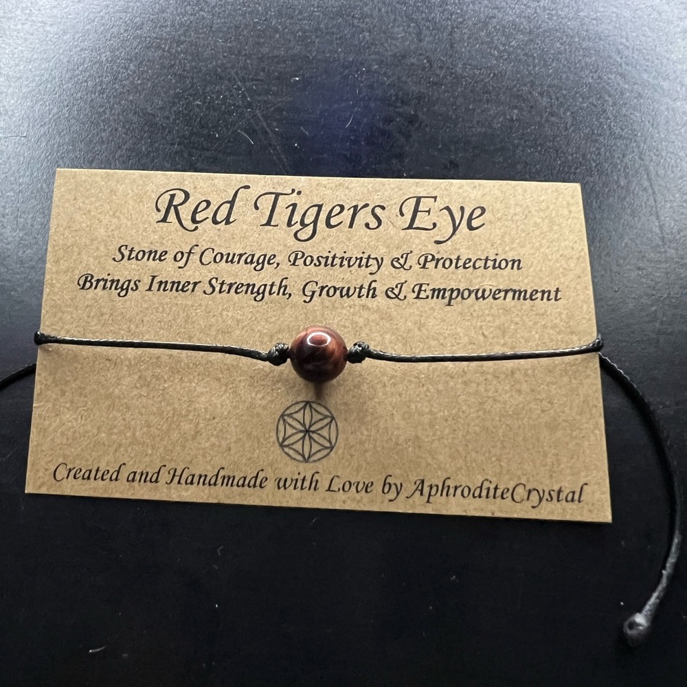 Aphrodite Red and Black Bracelet